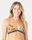 ROXY Womens Surf Sport Triangle Reversible Bikini Top