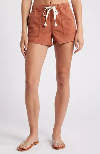 ROXY Womens Lil Trooper Tie Waist Shorts- CNM0 – Balboa Surf