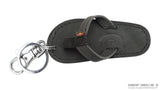 Rainbow Sandal Keychain