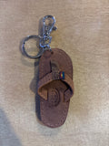 Rainbow Sandal Keychain
