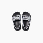 Reef Kids Little One Slide Grey Camo Shark