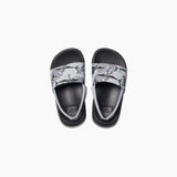 Reef Kids Little One Slide Grey Camo Shark