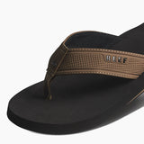 Reef Mens The Layback Sandals - Black/Olive