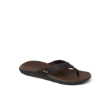 Reef Mens Leather Offshore Sandals - Dark Brown