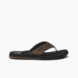 Reef Mens The Layback Sandals - Black/Olive