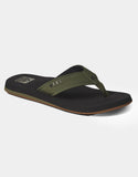 Reef Mens The Layback Sandals - Black/Olive