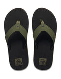 Reef Mens The Layback Sandals - Black/Olive