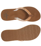 Reef Womens Cushion Sands Sandal - Natural