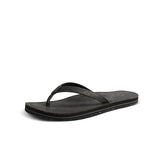 Reef Womens Solana Leather Sandals- Dusty Black