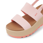 Reef Womens Water Vista Higher Sandals- Sunset Coral