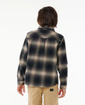 Rip Curl Big Boys Count Flannel- Taupe