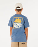 Rip Curl Big Boys Pacific Rinse Sunrise S/S Tee