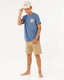 Rip Curl Big Boys Pacific Rinse Sunrise S/S Tee