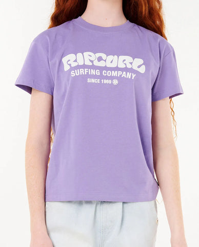 Rip Curl Big Girls Surf Puff Relaxed Tee