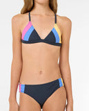 Rip Curl Big Girls Block Party Bikini Set