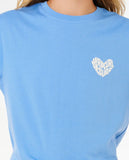 Rip Curl Big Girls Network Heart S/S Tee