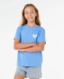 Rip Curl Big Girls Network Heart S/S Tee