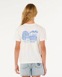 Rip Curl Big Girls Ocean Break Relaxed S/S Tee