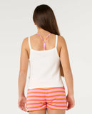Rip Curl Big Girls Tropical Dawn Tank Top - Bone