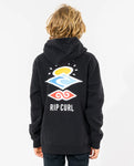Rip Curl Boys Search Icon Pullover Hoodie
