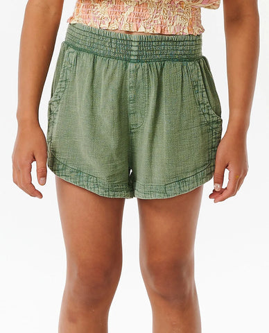 Rip Curl Girls Classic Surf Shorts- Sage