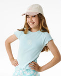 Rip Curl Girls Cord Dad Cap- Off White