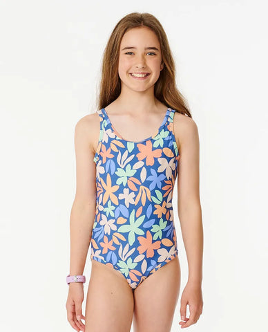 Rip Curl Girls Holiday Tropic One-Piece Swimsuit