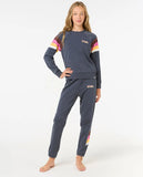 Rip Curl Girls Las Dalias Raglan Crewneck Sweatshirt