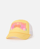 Rip Curl Girls Mixed Revival Trucker Hat - Yellow