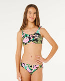 Rip Curl Girls Molokai Sports Bra Bikini Set