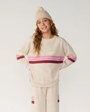 Rip Curl Girls Surf Revival Crewneck Sweatshirt