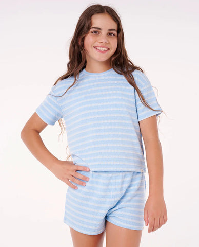 Rip Curl Big Girls Sun Sol Bobbi Knit Tee