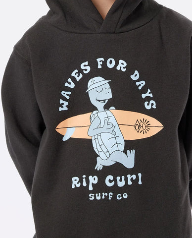 Rip Curl Little Boys Tube Town Turtle Pullover Hoodie