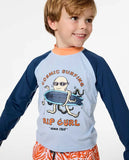 Rip Curl Little Boys Cosmic Surfing UPF L/S Rashguard