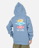 Rip Curl Little Boys Icons Of Shred Pullover Hoodie