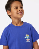 Rip Curl Little Boys Icons of Shred Tee - Wild Berry