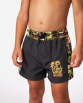 Rip Curl Little Boys Kev Energy Volley Trunks