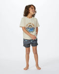 Rip Curl Little Boys Mystic Waves S/S Tee- Vintage White