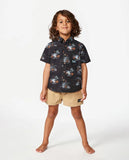 Rip Curl Little Boys Shred Town S/S Button Up Shirt
