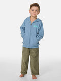 Rip Curl Little Boys Ride The Wave Zip Through Fleece- Faded Denim