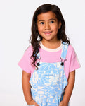 Rip Curl Little Girls AOTS Cotton Overalls
