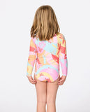 Rip Curl Little Girls Island Days L/S Surf Suit