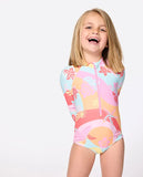 Rip Curl Little Girls Island Days L/S Surf Suit