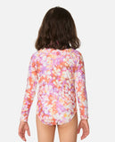 Rip Curl Little Girls Magic Coast L/S Surfsuit - Multico