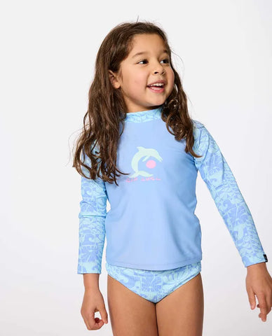 Rip Curl Little Girls Oceanic L/S Bikini Set