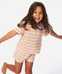 Rip Curl Little Girls Rainbow Bobbi S/S Tee