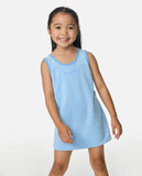 Rip Curl Little Girls Surf Magic Terry Cloth Dress - Sky Blue