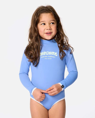 Rip Curl Little Girls Surf Puff L/S Surfsuit