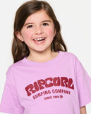 Rip Curl Little Girls Surf Puff Standard S/S Tee