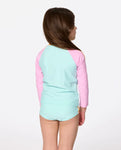 Rip Curl Little Girls Surf Revival L/S Bikini Set